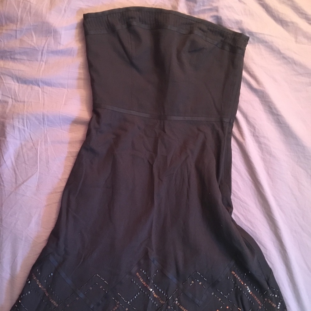VGUC Ann Taylor LOFT brown sleeveless midi dress